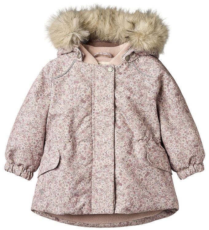 Wheat Vinterjakke - Mathilde - Rose Dust Flowers