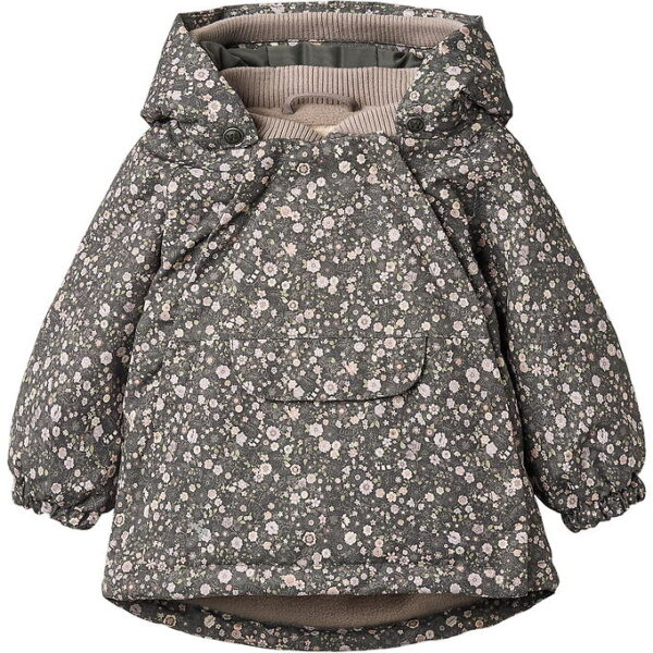 Wheat Vinterjakke - Sascha - Black Sea Open Flowers