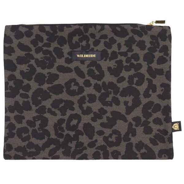 Wildride Taske - 35x27 cm. - Grey Leopard