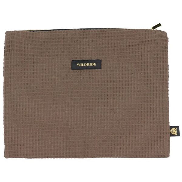 Wildride Taske - Pouch - 35x27 cm. - Waffle Brown