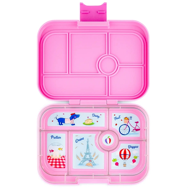 Yumbox Madkasse Bento Original - 6 rum - Fifi Pink