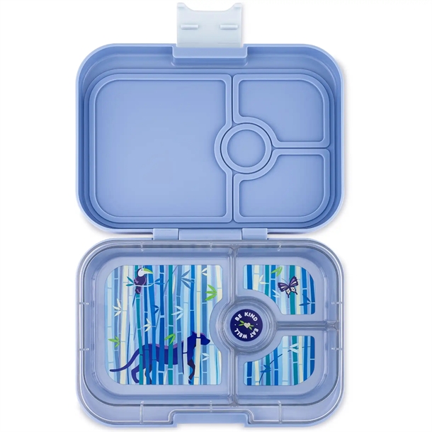 Yumbox Madkasse Bento Panino - 4 rum - Hazy Blue Panther