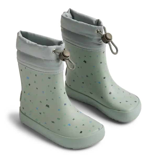 Zerro Barefoot Termo Gummistøvle - Light flint letters - 30