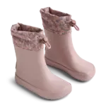 Zerro Barefoot Termo Gummistøvle - Powder flower meadow - 26