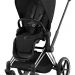 ePriam klapvogn - sepia black/chrome black