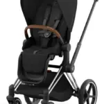 ePriam klapvogn - sepia black/chrome brown