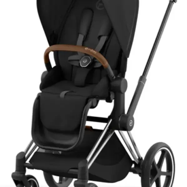 ePriam klapvogn - sepia black/chrome brown