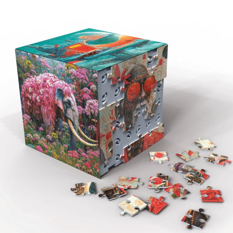 educa | 3D puslespilskube - Wonder