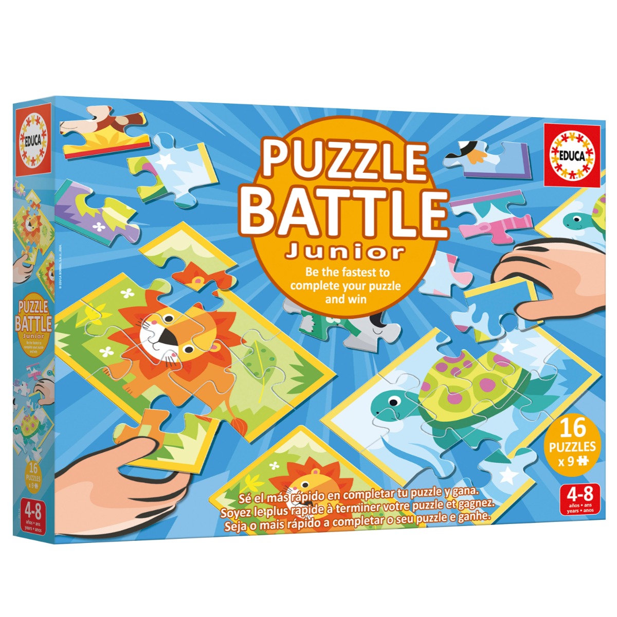 educa | Puzzle Battle Junior - Dyr