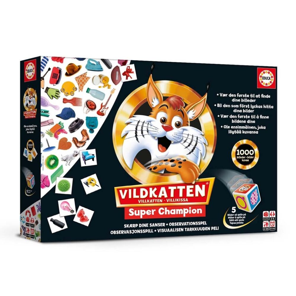 educa | Vildkatten Super Champion