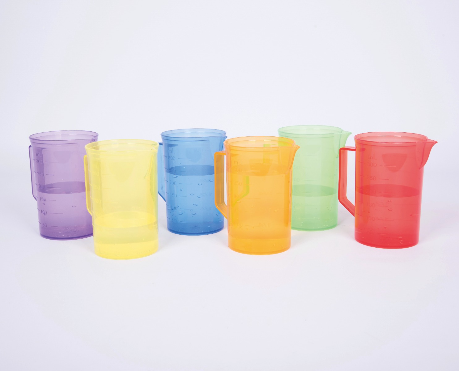 tickit® | Kander - Transparente, 6 stk