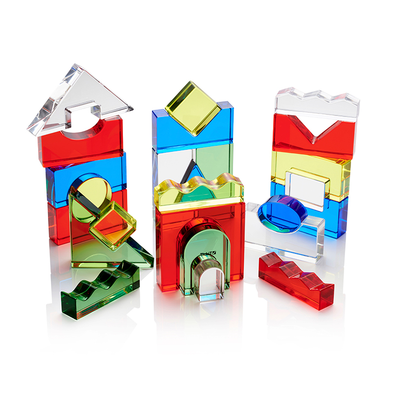 tickit® | Krystalformer - Farve, 41 dele