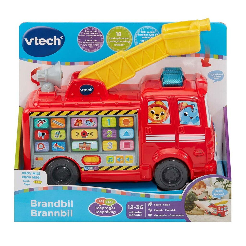 vtech | Brandbil med lys og lyd