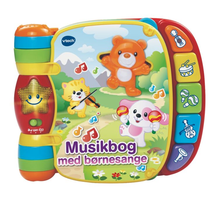 vtech | Musikbog med børnesange