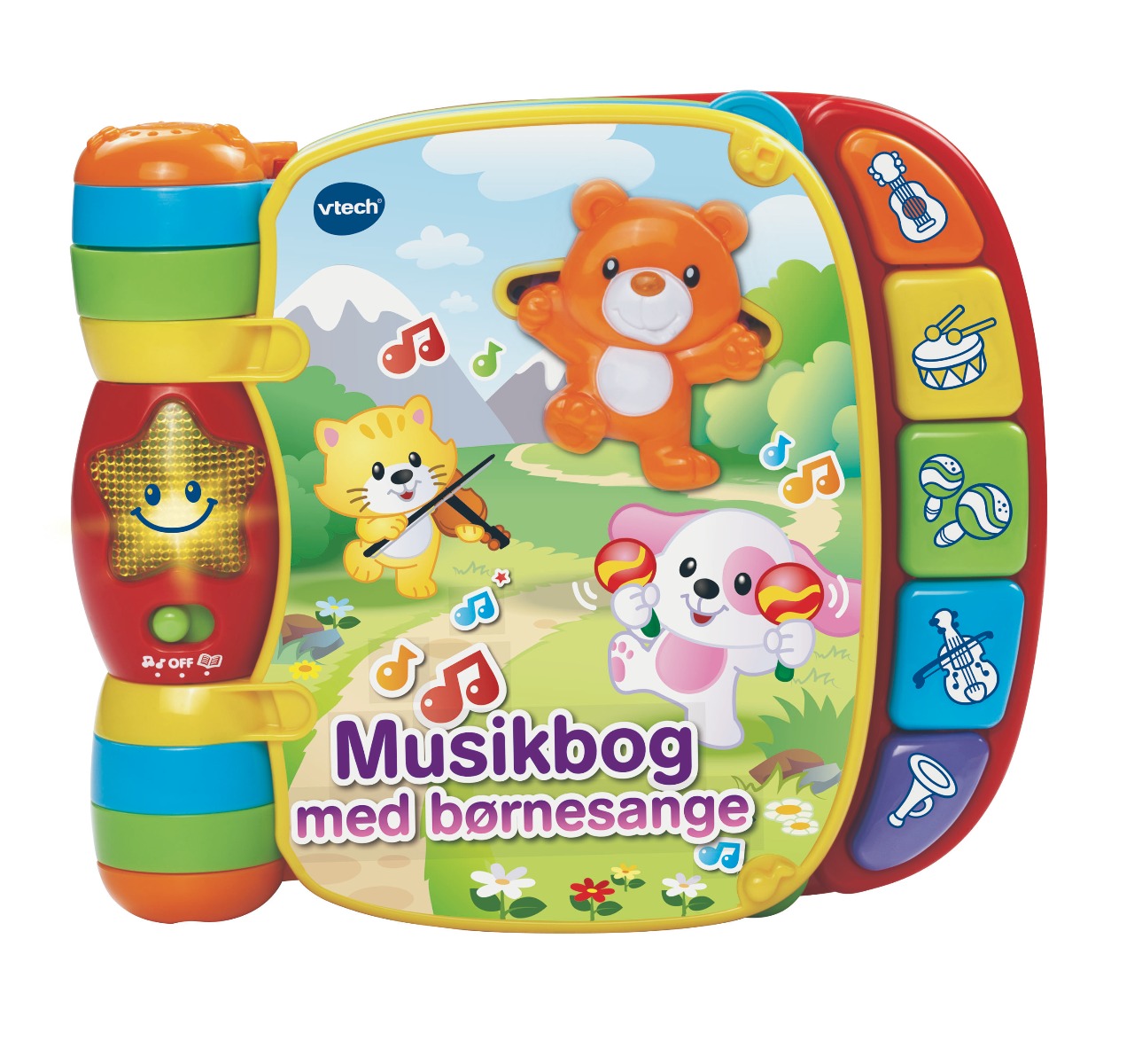 vtech | Musikbog med børnesange