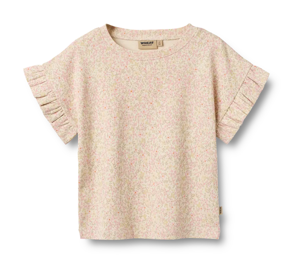 Ally T-Shirt - Coral flowers - 92