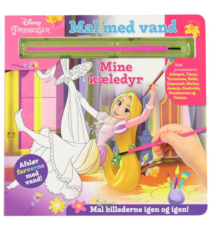Alvilda Malebog - Mal Med Vand - Disney Prinsesser - DA Alvilda Malebog - Mal Med Vand - Disney Prinsesser - DA
