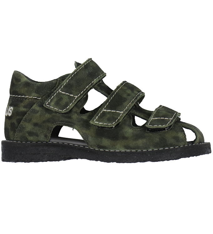 Angulus Sandaler - Marshland Print Suede