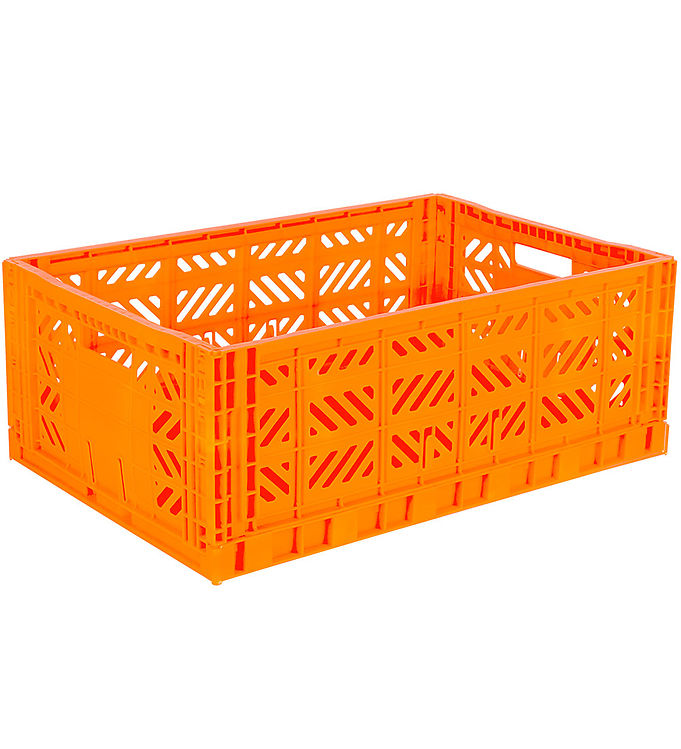 Aykasa Foldekasse - 60x40x22 cm - Maxi - Neon Orange