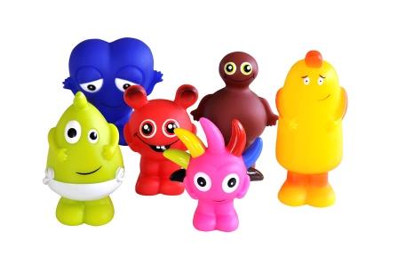 Babblarna sprogtræning - Plastfigurer