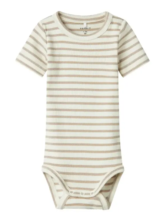 Bani Kortærmet Body - Pure Cashmere - 56