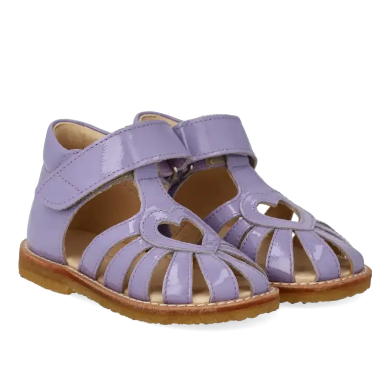 Begynder Sandal m. Hjerte - Amethyst - 22
