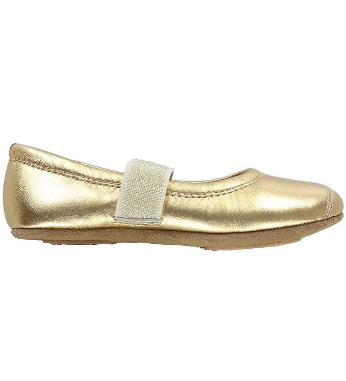 Bisgaard Ballerina Hjemmesko - Guld Bisgaard Ballerina Hjemmesko - Guld