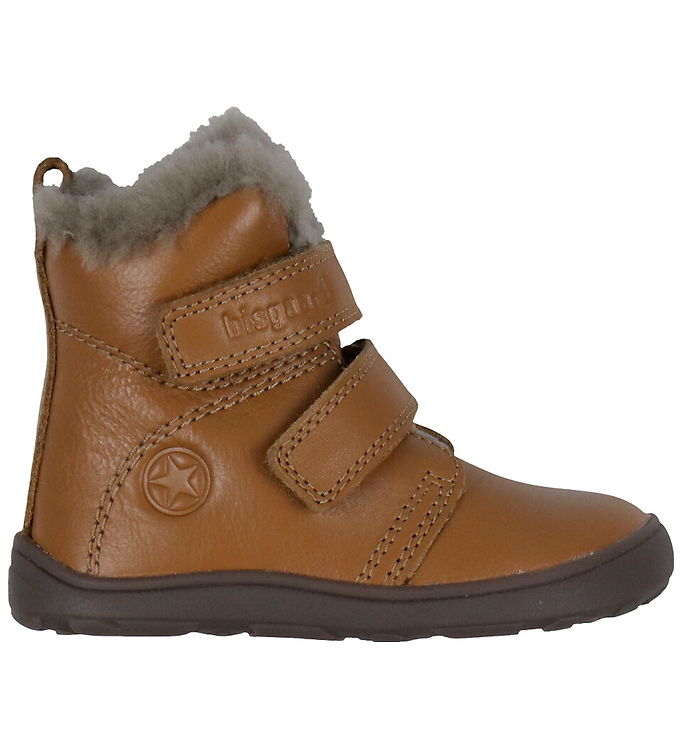 Bisgaard Vinterstøvler - Emil - Barefoot - Cognac Bisgaard Vinterstøvler - Emil - Barefoot - Cognac
