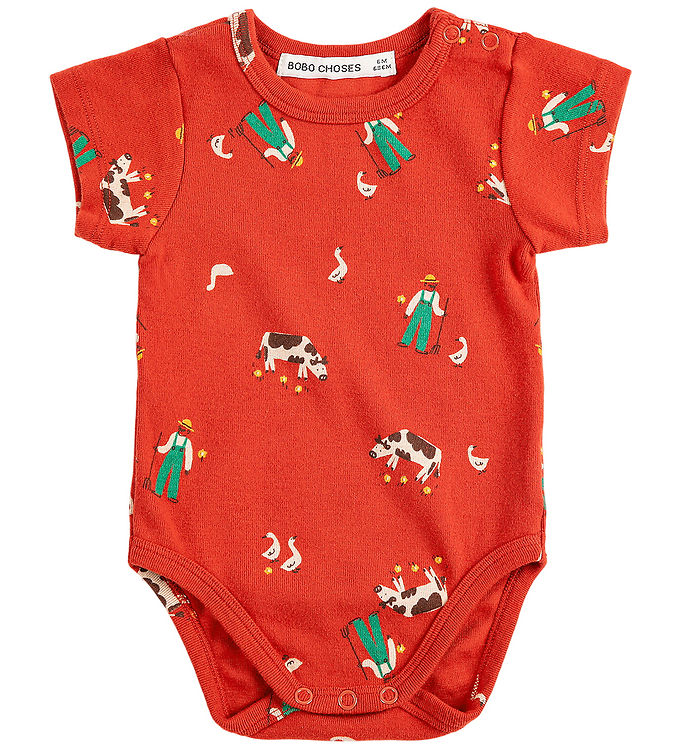 Bobo Choses Body k/æ - Farm Adventure - Rød