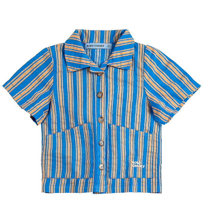Bobo Choses Skjorte - New Hairline - Navy Blue