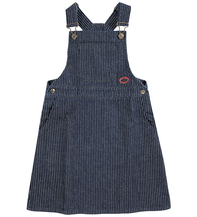 Bobo Choses Spencer - Denim - Tic Tac Toe - Navy Blue Bobo Choses Spencer - Denim - Tic Tac Toe - Navy Blue