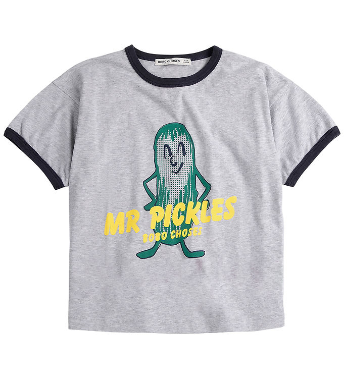 Bobo Choses T-shirt - Mr. Pickles - Heather Grey Bobo Choses T-shirt - Mr. Pickles - Heather Grey