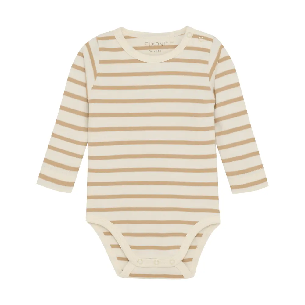 Body langærmet - Sesame - 68