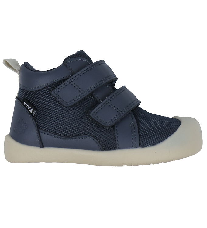 Bundgaard Begynderstøvler - Barfod - Mio - Tex - Wide Fit - Navy