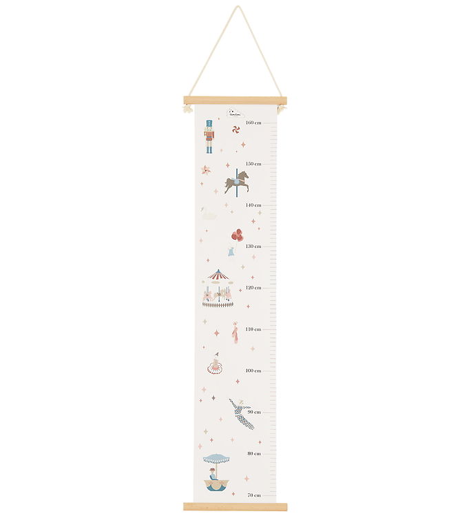 Cam Cam Højdemåler - 70 cm-160 cm - White