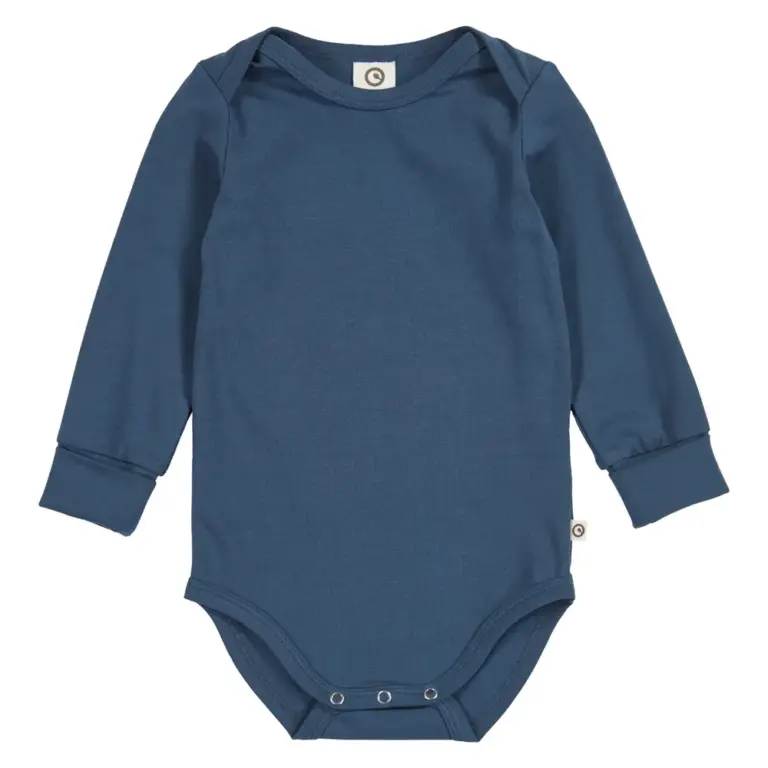 Cozy Me Langærmet Body - Navy - 86