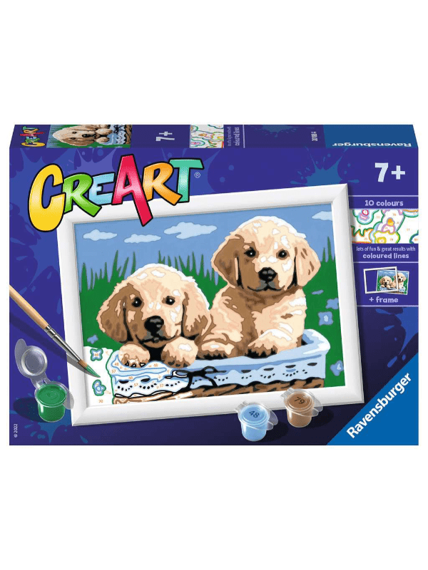 CreArt Cute Puppies - Creart - Legekammeraten.dk