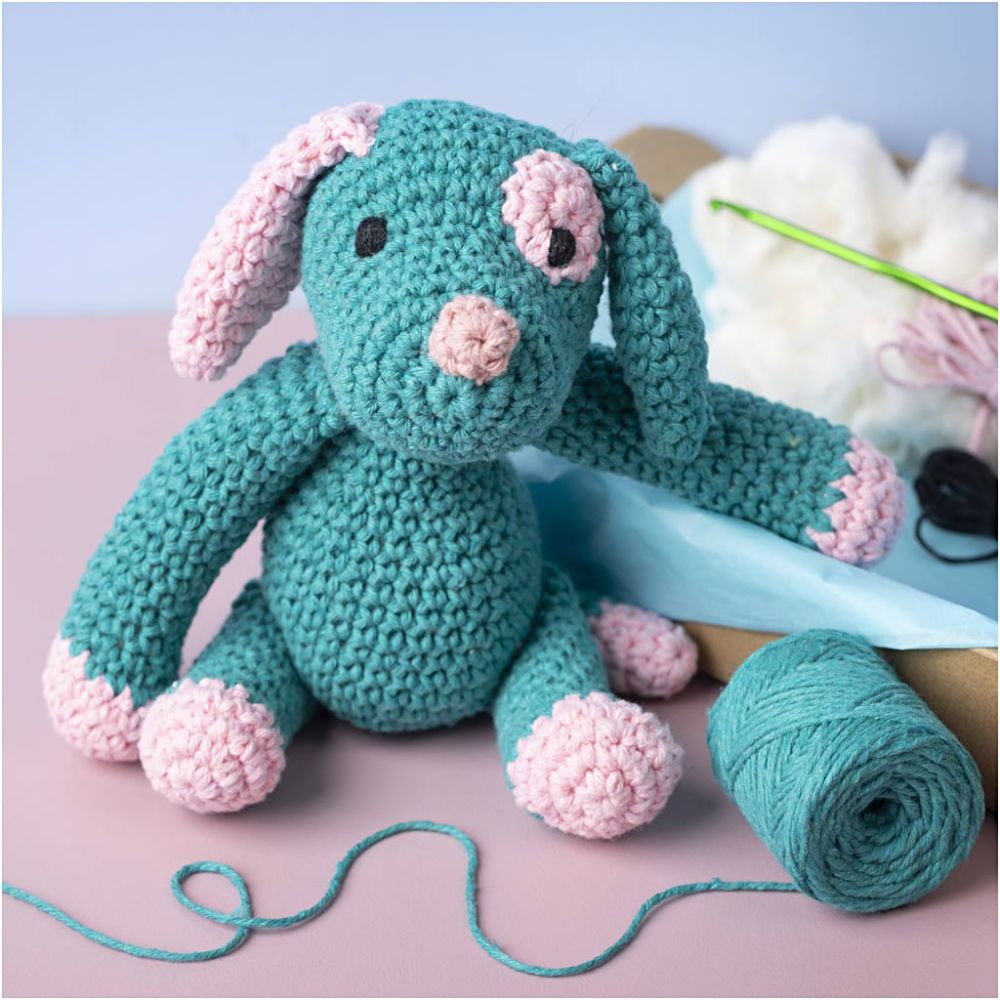 Creativ Company | Amigurumi hæklekit - Hunden Honey