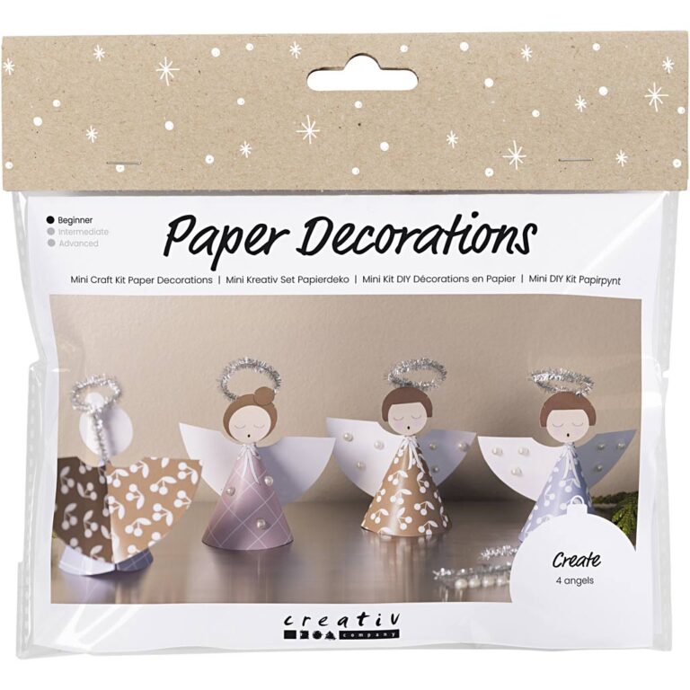 Creativ Company | Julepose - Juleengle af papir