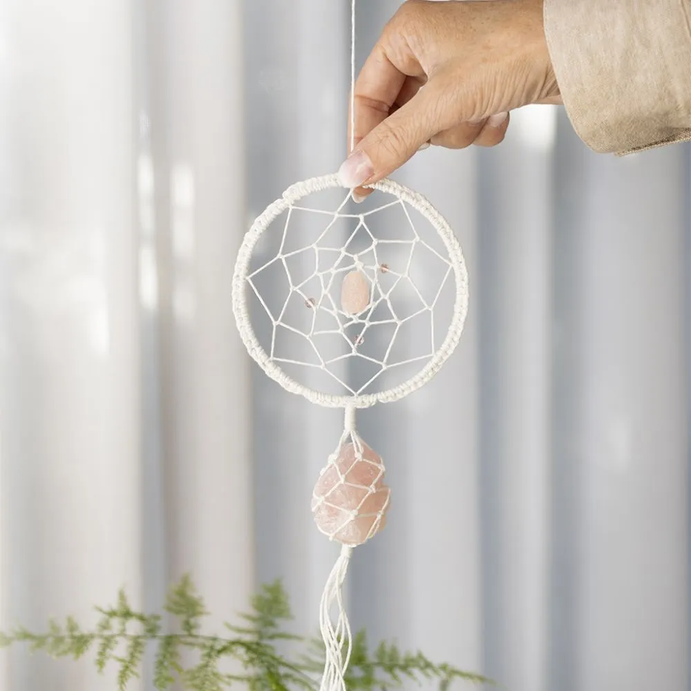 Creativ Company | Macramé kit - Drømmefanger m. krystal