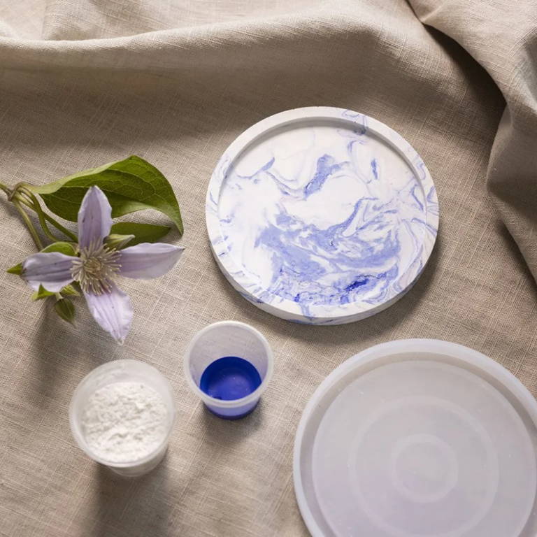 Creativ Company | Støb med resin - Dekorationsbakker m. marmorering