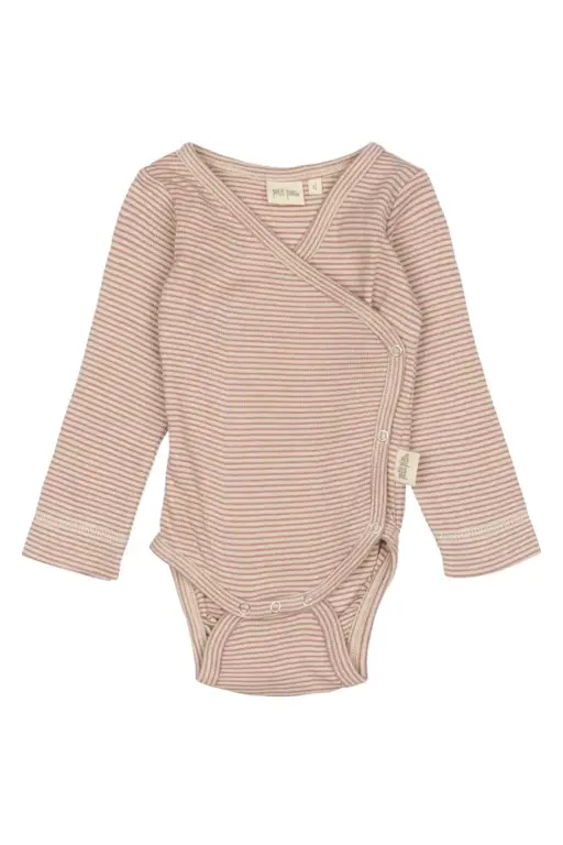 Dian Body Langærmet - Nostalgic Rose/Dark Off White - 50