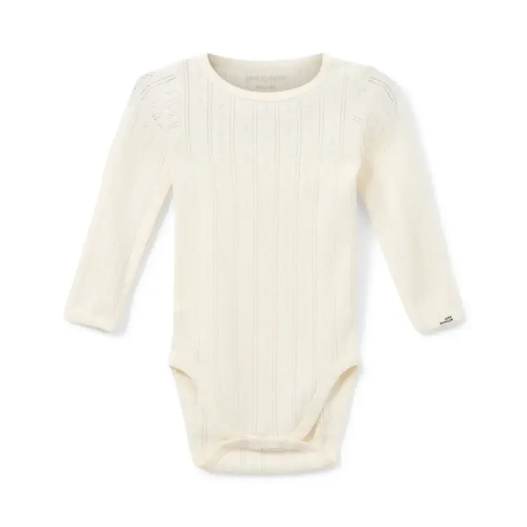 Dicte Langærmet Body - Off White - 86