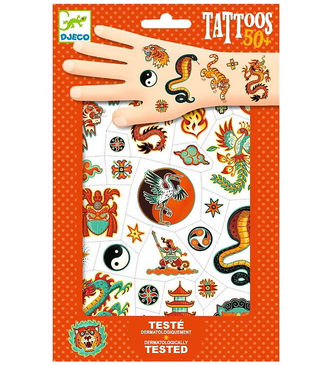 Djeco Tatoveringer - Asien Djeco Tatoveringer - Asien