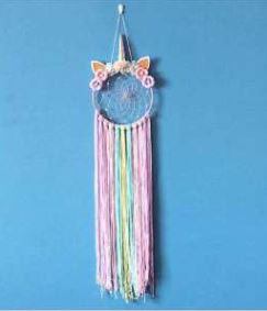 Drømmefanger Unicorn Confetti Lyserød - Drømmefanger - Legekammeraten.dk
