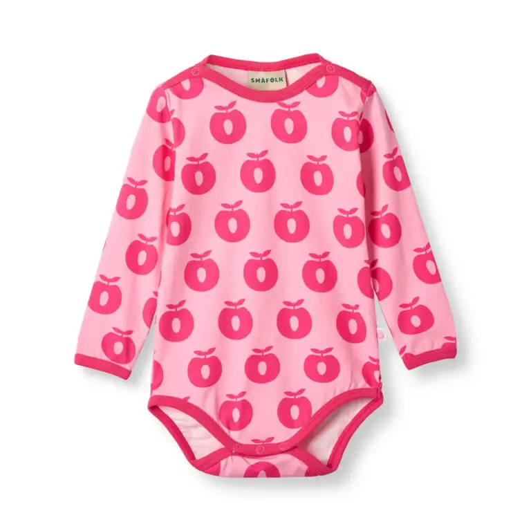 Elstar Langærmet Body - Pink lilac - 86
