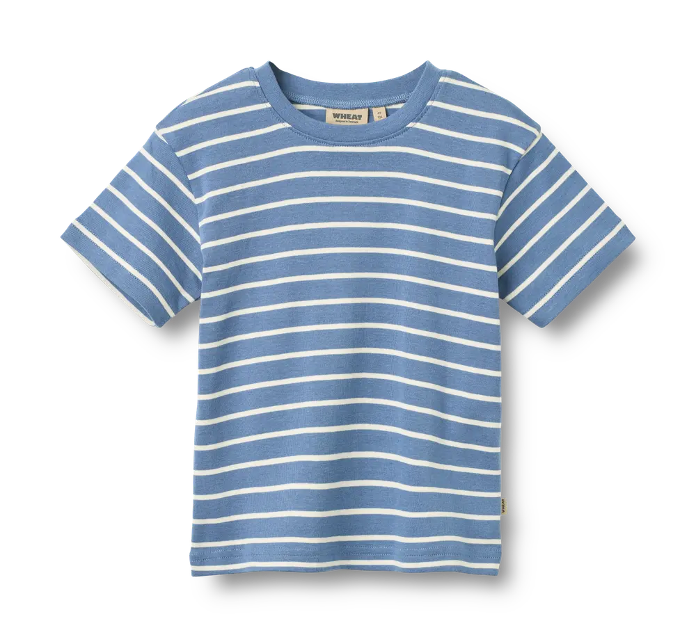 Fabian T-shirt - Blue Stripe - 92