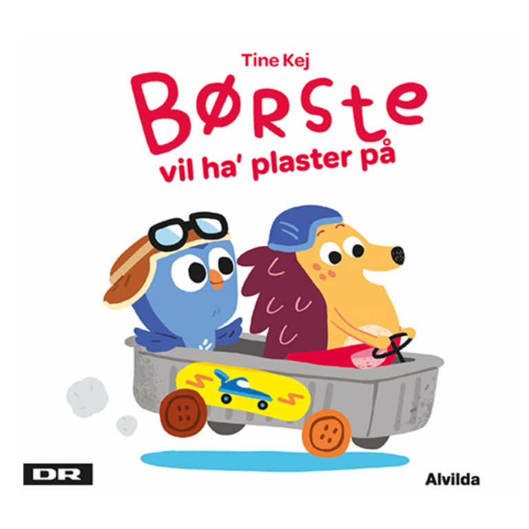 Forlaget Alvilda | Børste vil ha' plaster på