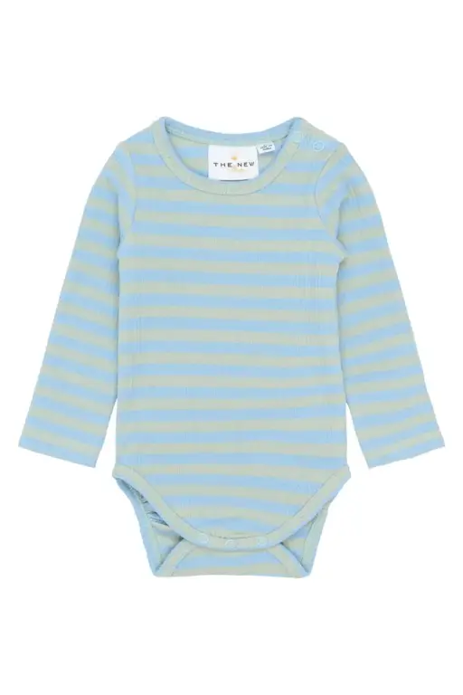 Fro Langærmet Rib Body - Forever Blue Striped - 62