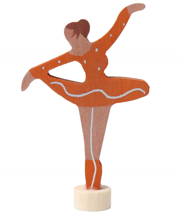 GRIMM'S Dekorativ Figur - Ballerina Orange Blossom
